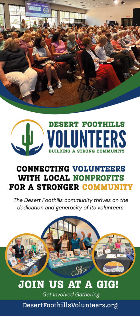 Desert Foothills Volunteer Rack Card
